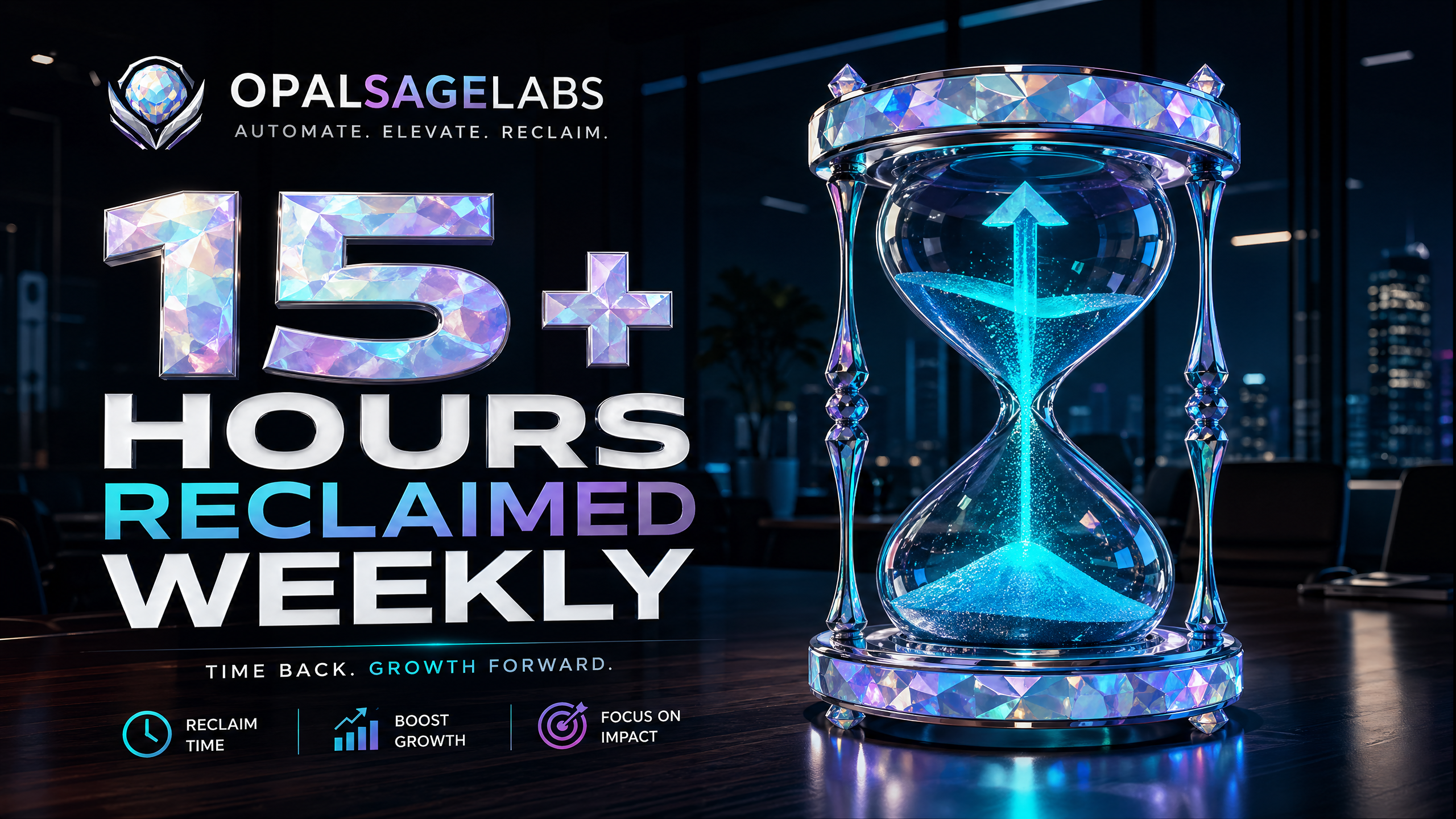 15+ Hours Reclaimed Weekly with OpalSage Labs AI automation