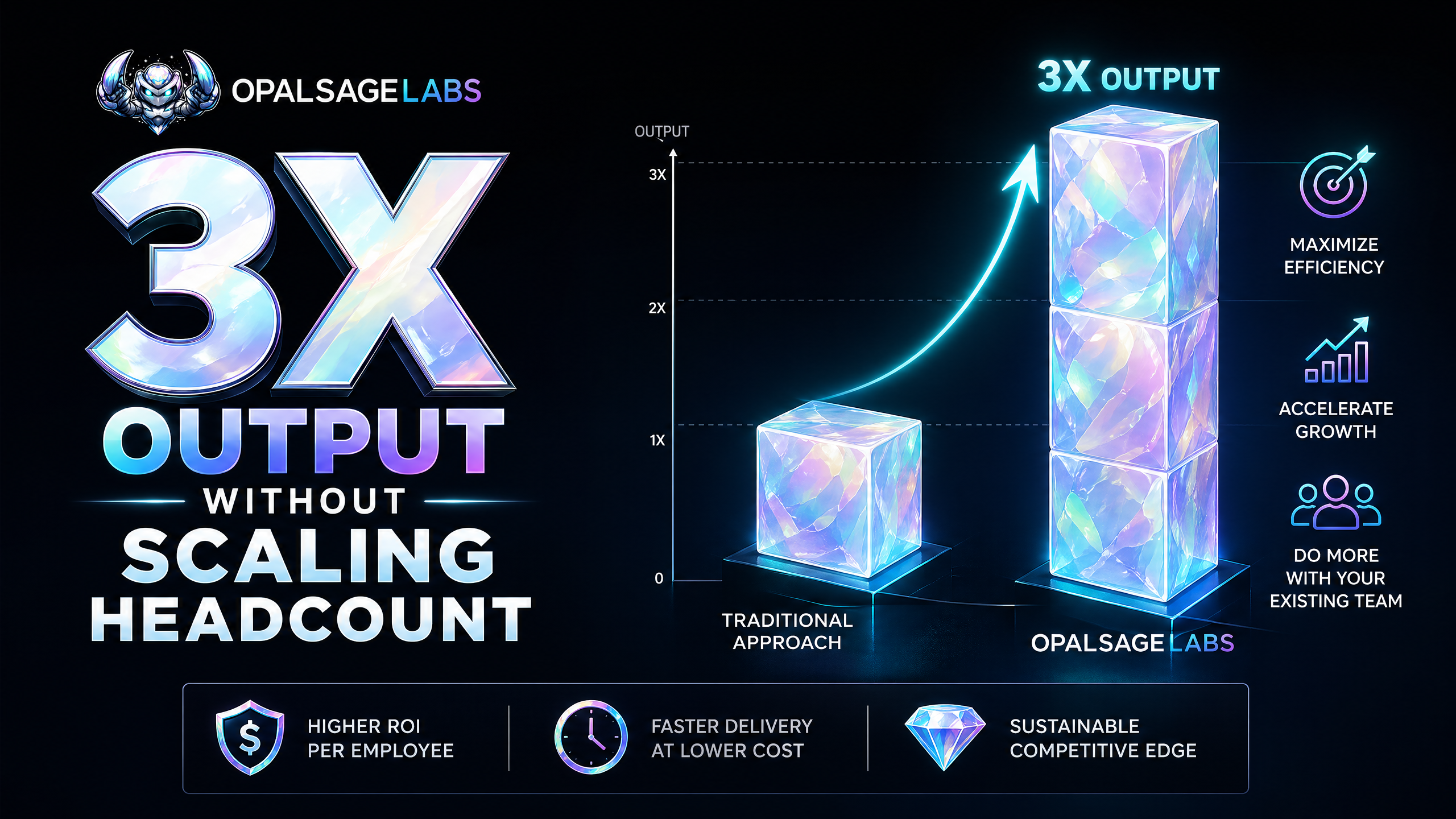 3X Output Without Scaling Headcount - OpalSage Labs